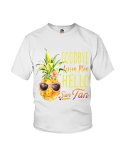 Goodbye Lesson Plan Hello Sun Tan shirt Youth T-Shirt tile