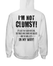 I'm not clumsy it's just the floor hates me Hooded Sweatshirt tile