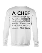 A chef must think like a scientist Crewneck Sweatshirt tile