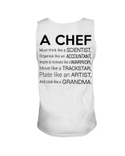 A chef must think like a scientist Unisex Tank tile