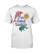 Dolphin I'm dead inside Premium Fit Mens Tee tile