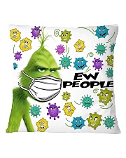 G-rinch ew people face mask Square Pillowcase tile