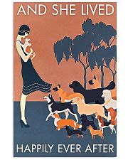Dog And she lived happily ever after poster 11x17 Poster front