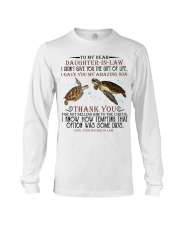 Turtle to my dear daughter in law Long Sleeve Tee tile