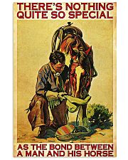 Horse there's nothing quite so special poster 11x17 Poster front