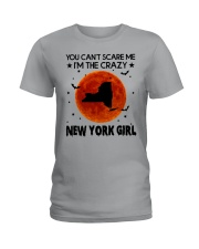 You can't scare me Ladies T-Shirt front