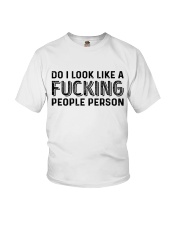 Do I look like a fucking people person - style 2 Youth T-Shirt tile