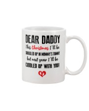 Dear Daddy This Christmas Mug front