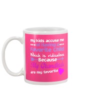 My grandkids are a window to my past Mug tile
