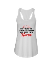God Found The Strongest Women And Made Them Nurses Ladies Flowy Tank tile