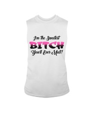 I'm the sweetest bitch you'll ever meet Sleeveless Tee tile