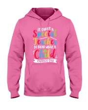 It takes a special teacher to hear what a child Hooded Sweatshirt tile