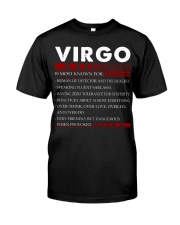 Most known for Classic T-Shirt front