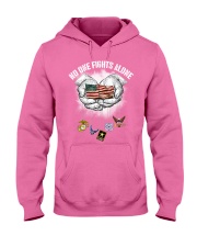 No one fights alone American flag Hooded Sweatshirt tile