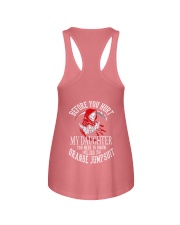 Before you hurt my daughter Ladies Flowy Tank tile
