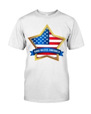 American Flag Star God bless America Premium Fit Mens Tee tile