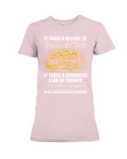 It takes a village to raise a child it takes Premium Fit Ladies Tee tile