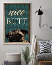 Pug nice butt poster 11x17 Poster lifestyle-poster-1