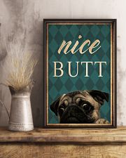 Pug nice butt poster 11x17 Poster lifestyle-poster-3