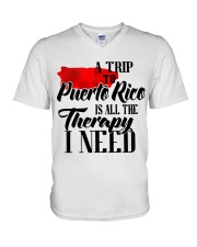 A trip V-Neck T-Shirt tile