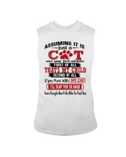 Assuming it is just a cat was your first mistake Sleeveless Tee tile