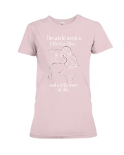 The world needs a little less Xbox and a little Premium Fit Ladies Tee tile