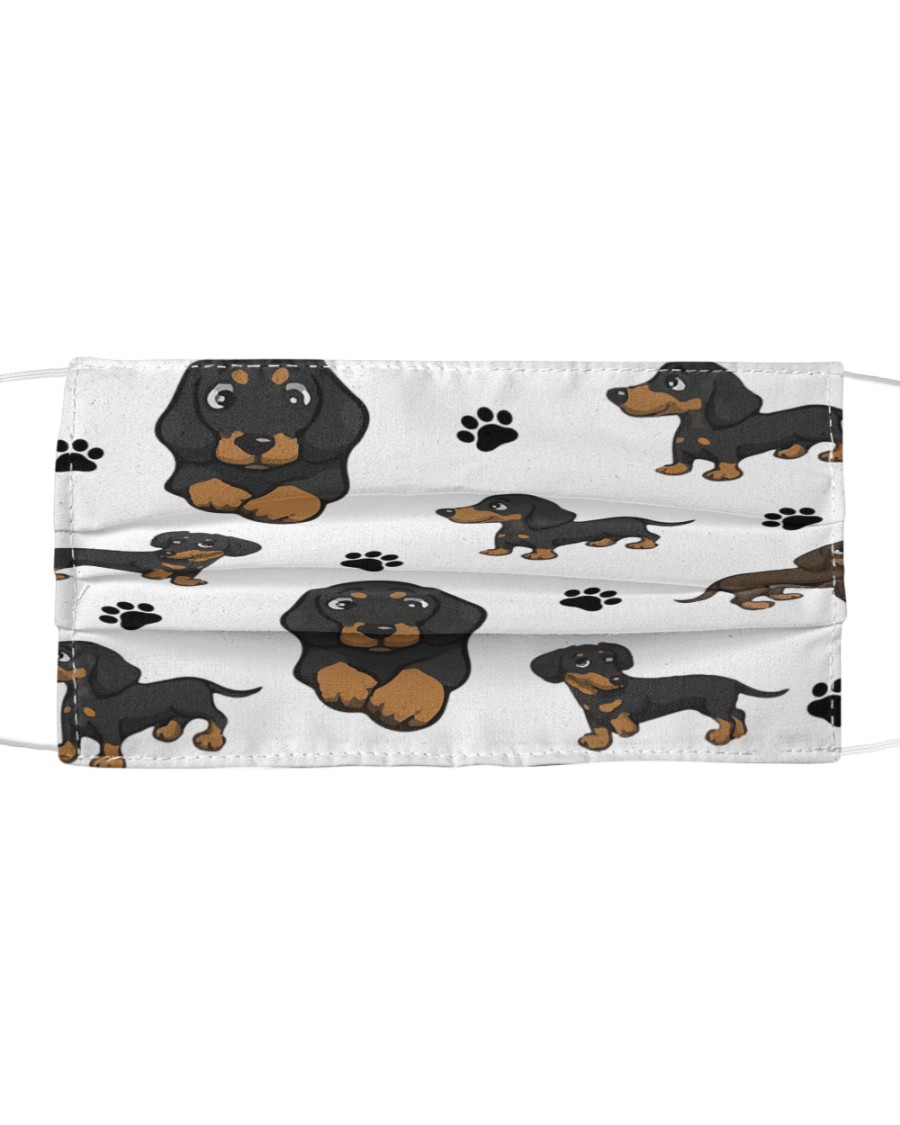Dachshund Group Face Mask Cloth face mask