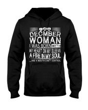 December Woman T Shirt Hooded Sweatshirt thumbnail