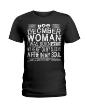 December Woman T Shirt Ladies T-Shirt thumbnail