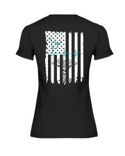 American Nurse Flag T-Shirts Premium Fit Ladies Tee thumbnail