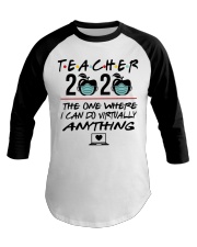 Teacher 2020 Baseball Tee tile