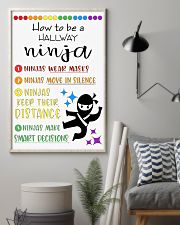 Hallway ninja 11x17 Poster lifestyle-poster-1