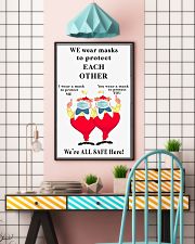 We're ALL SAFE here 11x17 Poster lifestyle-poster-6