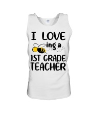 I Love being a 1st grade Teacher Unisex Tank tile