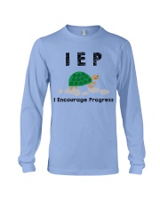 Special Education I Encourage Progress Long Sleeve Tee tile