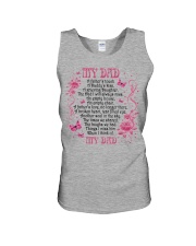 My Dad a fathers touch Unisex Tank tile