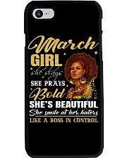 March Girl Phone Case tile