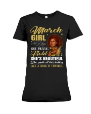 March Girl Premium Fit Ladies Tee tile