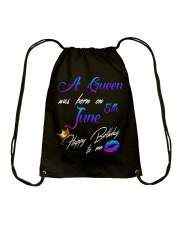 June birthday 5th Drawstring Bag tile