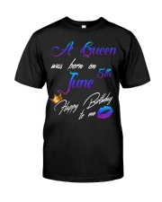 June birthday 5th Classic T-Shirt front