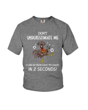 DONT UNDERESTIMATE ME Youth T-Shirt thumbnail