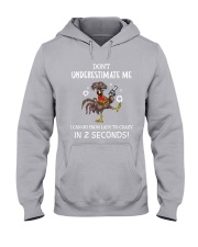 DONT UNDERESTIMATE ME Hooded Sweatshirt thumbnail