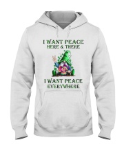 I WANT PEACE EVERYWHERE Hooded Sweatshirt thumbnail