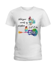 Whisper words of wisdom - Let it be Ladies T-Shirt thumbnail