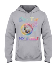 STAY OUT OF MY BUBBLE Hooded Sweatshirt thumbnail