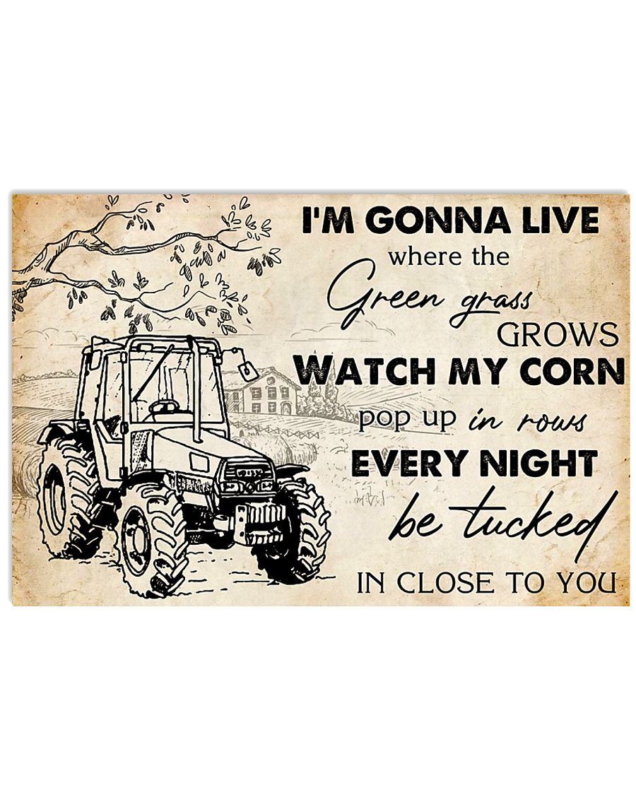 I AM WONNA LIVE 17x11 Poster