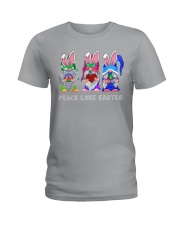PEACE LOVE EASTER Ladies T-Shirt thumbnail