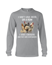 I DONT HAVE DUCKS Long Sleeve Tee thumbnail