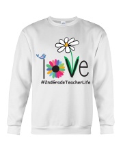2ND GRADE TEACHER LIFE Crewneck Sweatshirt thumbnail