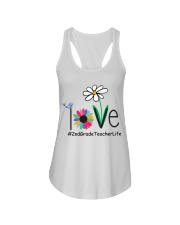 2ND GRADE TEACHER LIFE Ladies Flowy Tank thumbnail